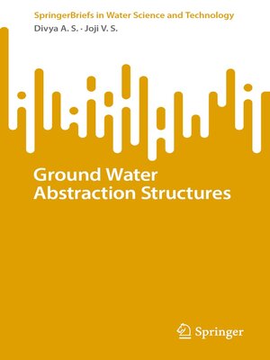 cover image of Ground Water Abstraction Structures